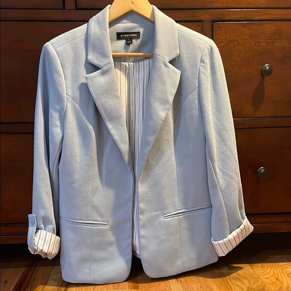 41 Hawthorn Blue Blazer Classic Notched Lapels
